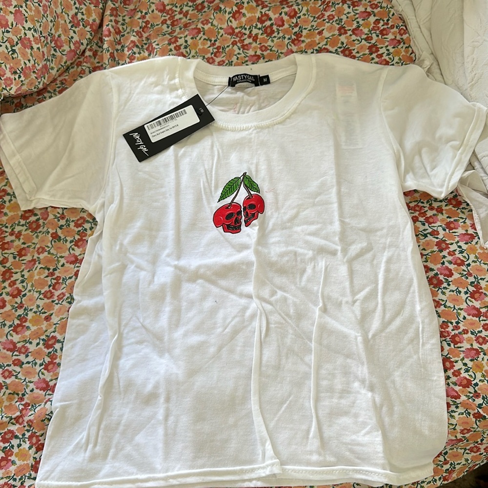Nasty Gal graphic baby tee